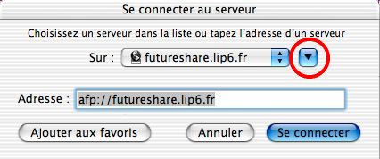 Se connecter au serveur